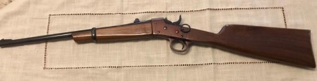 Vendo carabina Rolling Block STAR de Bonifacio Echebarria, modelo es el RB, la longitud del cańon es de 00