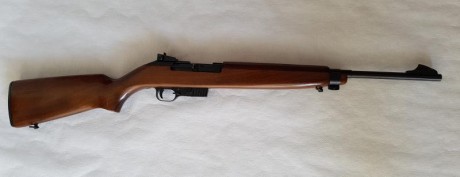 Hola
Vendo:

Carabina semiautomatica Marlin 795, 22lr. En muy buen estado, de fabricación USA.

Carabina 01