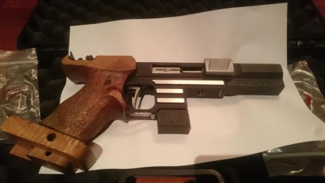 Se vende pardini hp 32.
Incluye maletín de transporte y dos cargadores.
La talla de la empuñadura es M,con 10