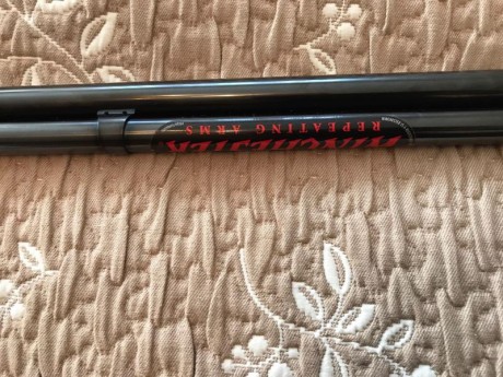 Hola.  Vendo winchester conmemorativo del bicentenario de su creador. Impecable. Armazón y casquillo del 00