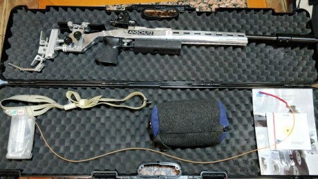Se venden 2 carabinas de tiro olímpico.

Los modelos en venta son: 

	- Anschutz 9003 Premium S2 (Aire 01