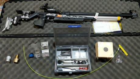 Se venden 2 carabinas de tiro olímpico.

Los modelos en venta son: 

	- Anschutz 9003 Premium S2 (Aire 00