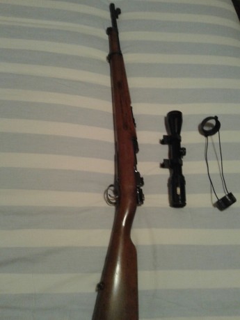 Vendo fusil Mauser sueco modelo corto para caza o tiro históricas militares el rifle esta en huesca el 41