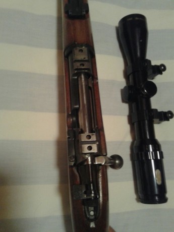 Vendo fusil Mauser sueco modelo corto para caza o tiro históricas militares el rifle esta en huesca el 50