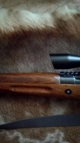 Vendo FR8 modificado, calibre .308:
- Cerrojo curvado y pulido
- Disparador afinado
- Culata con cantonera
- 31