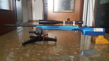 Vendo carabina para BR50, calibre 22LR, Guía E (se puede guiar también en F).

Es una carabina fabricada 02