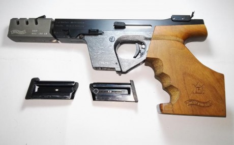 (VENDIDA Y MANDADA) Muy buenas compañeros.
Pongo a la venta casi de reestreno una de mis walther la GSP 02