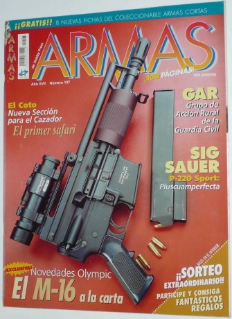   Dispongo de un lote de 38 revistas de "ARMAS" en perfecto estado y las cambiaria por unos 100