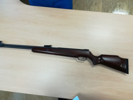 Hola,
Vendo mi Hammerli Hunter Force 900 de cal. 4,5 que la compre para prepararla con gas ram pero al 12