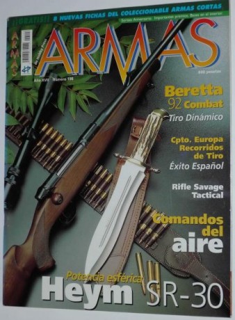   Dispongo de un lote de 38 revistas de "ARMAS" en perfecto estado y las cambiaria por unos 110