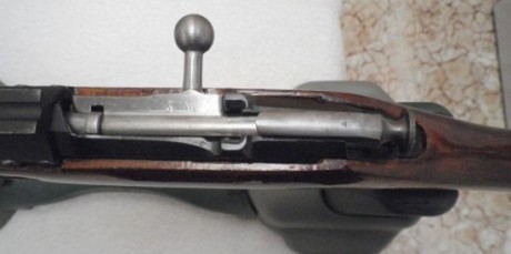 Hola, pues vendo mi Mosin Nagant 91/30 fabricado en Tula en 1929, caja hexagonal, base para mira PE; está 12