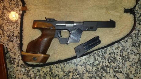 Hola,
vendo walter gsp 32 fuego central +  cañón intercambiable calibre 22 con gatillo +gatillo de entrenamiento 02