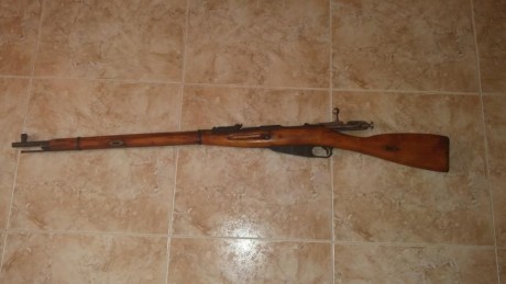 Vendo rifle ruso Mosin Nagan en perfectas condiciones de 1924.
Se vende por no usar. Tengo dies tambien.

Precio 00