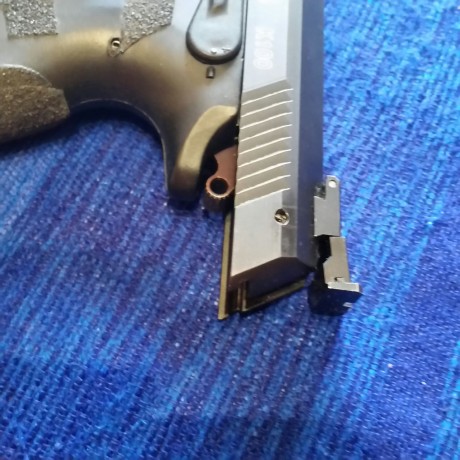 por poco uso vendo me querida gran powear k 100 con , con cañon rotativo ,dos cargadores maletin, miras 12
