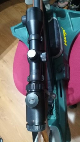 hola compañeros visto que no cambio los rifle por lo que quiero los saco a la venta

ruger 77 338 con 50