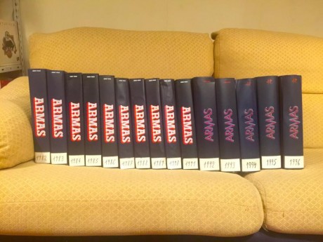 Se vende colección de Revista Armas. 175 números + 3 extraordinarios.

Números ordinarios desde el 1 al 02