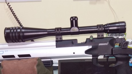 Pues eso, vendo un archiconocido visor WEAVER T-36X40, negro, en perfecto estado, con su cono y rótulas 02
