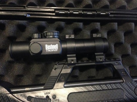 Carabina G22 Carbono, con visor punto rojo Bushnell, maletin y puntero láser original Walther

550€ 00