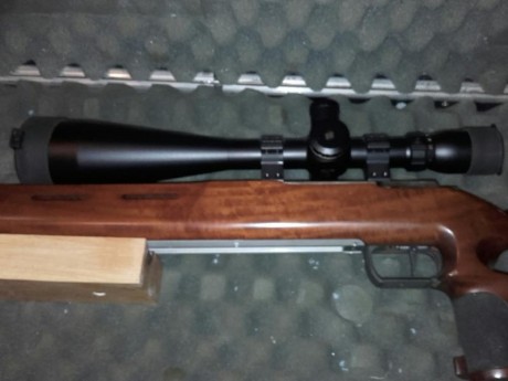 Vendo visor Sightron 10-50x60 Mil dot con muy poco uso, pasaria por nuevo, incluyo anillas para carril 01