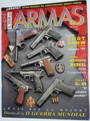   Dispongo de un lote de 38 revistas de "ARMAS" en perfecto estado y las cambiaria por unos 150
