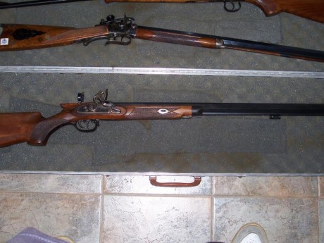 ¿los fusiles de chispa pueden competir en maximilian o pennsylvania con diopter y tunel?

SALUDOS 40