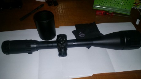 Vendido ..... gracias  !  .  Visor leapers UTG6-24X50AOL ,  CHINO  , es ,  MILDOT ,  PARALAJE EN LA CAMPANA 02