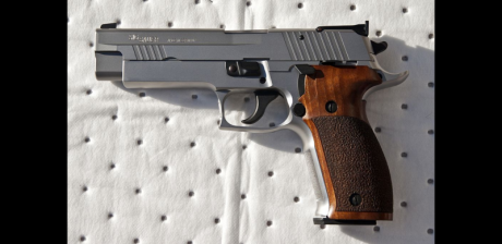 Hola vendo sig sauer 226 x-five around está nueva 2 cargadores 2 cachas me la compré por subir a segunda 01
