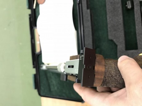 Compro pistola de aire para competir a 10m. La busco con cacha talla M o equivalente en tamaño, y con 11