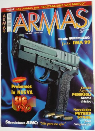   Dispongo de un lote de 38 revistas de "ARMAS" en perfecto estado y las cambiaria por unos 170