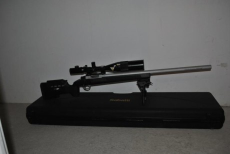 SE VENVE SABATTI TACTICAL SYNT
CASI NUEVO , TIENE  100 DISPAROS  MUNICIÓN COMERCIAL LAPUA .
MOTIVO DE 01