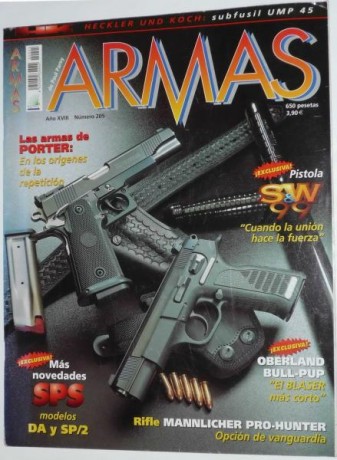   Dispongo de un lote de 38 revistas de "ARMAS" en perfecto estado y las cambiaria por unos 00