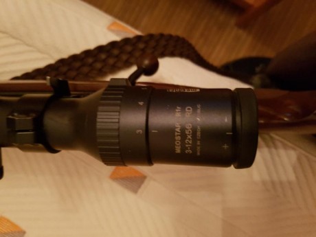 Vendo rifle CESKA mod. CZ 550 de Luxe Edición Limitada, cal. 30-06 con visor MEOSTAR R1r 3-12x56 RD, seguro 11