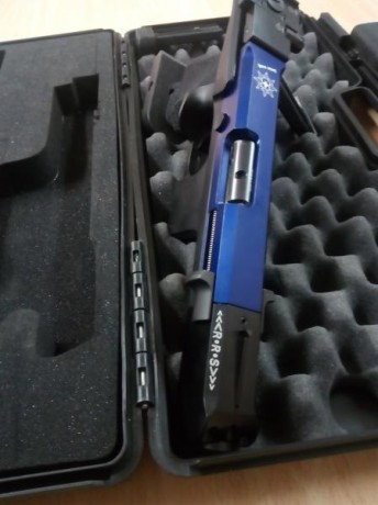 Vendo pistola Hammerli SP20 RRS del calibre 32 con kit del calibre 22, poco usada, precio 1000€ 01