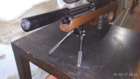 Vendo cometa Orión bp en perfecto estado la entregaría con moderador y bípode. El motivo de la venta es 00
