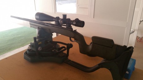 Un muy buen amigo, vende rifle con no más de 150 disparos, tiene 4 años en perfecto estado.

Rifle Remington 01