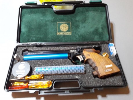 Un amigo vende pistola STEYR lp 50 impecable 
con poco uso y un disparador completo de repuesto nuevo 02