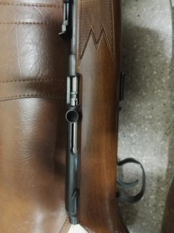 Vendo carabina, marca winchester, calibre 22,  completamente nueva. Precio 170 euros portes y guia de 02