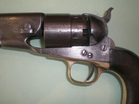 vendo colt modelo Army 1860, cal. 44, inscrito en el libro de coleccionista, con todos sus números iguales, 01