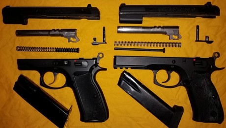 Buenas a todos:

 Me veo en la obligación de reemplazar el cañón de mi CZ75 SP01 Shadow y me ha surgido 20