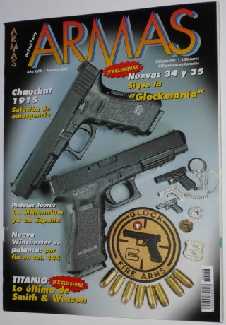   Dispongo de un lote de 38 revistas de "ARMAS" en perfecto estado y las cambiaria por unos 30