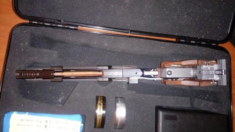 buenas tardes,vendo por abandono de la modalidad impresionante pistola feinwerkbau PX8, impecable ,cacha 00