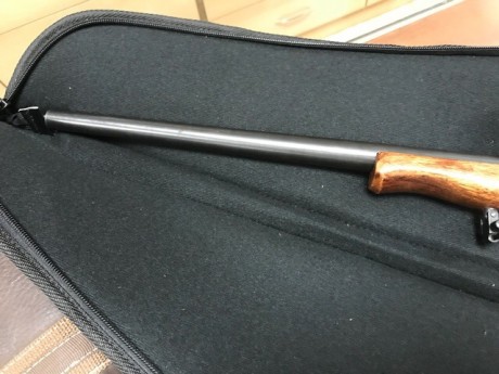Vendo monotiro calibre 243, en excelente estado. Es desmontable, con visor y funda. Lo vendo por falta 20