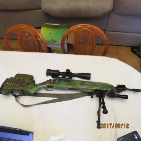 Busco rifles con cañon pesado en .308 como  Marlin X7VH, bergara B14 Varmint, etc, con la culata sintetica 71