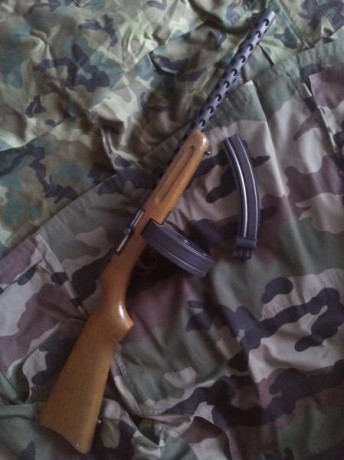 Vendo Carabina marca Pietta modelo PPS 50 calibre 22 L.R. copia imitación del fusil sovietico de la segunda 01