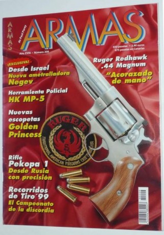   Dispongo de un lote de 38 revistas de "ARMAS" en perfecto estado y las cambiaria por unos 40
