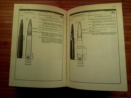 Cartuchería metalica de fabricación nacional de 1893 a 1976. Nuevo Catálogo Lanza.

470pp. 1978.

Es el 11