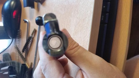 Este arma solo la he utilizado en alguna que otra tirada provincial y lleva en mi armero más de dos años 00