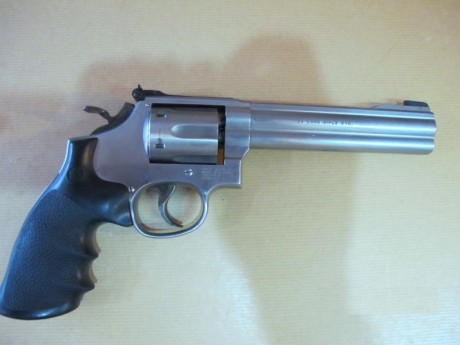 Vendo revolver smith and wesson de 6" perfectisimo estado solo para pruebas balísticas precio 350 01