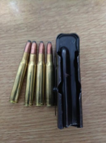 Buenas a todos.
Busco cargador de 4 cartuchos para rifle remington q esté en buenas condiciones.
Muchas 20