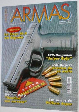   Dispongo de un lote de 38 revistas de "ARMAS" en perfecto estado y las cambiaria por unos 50